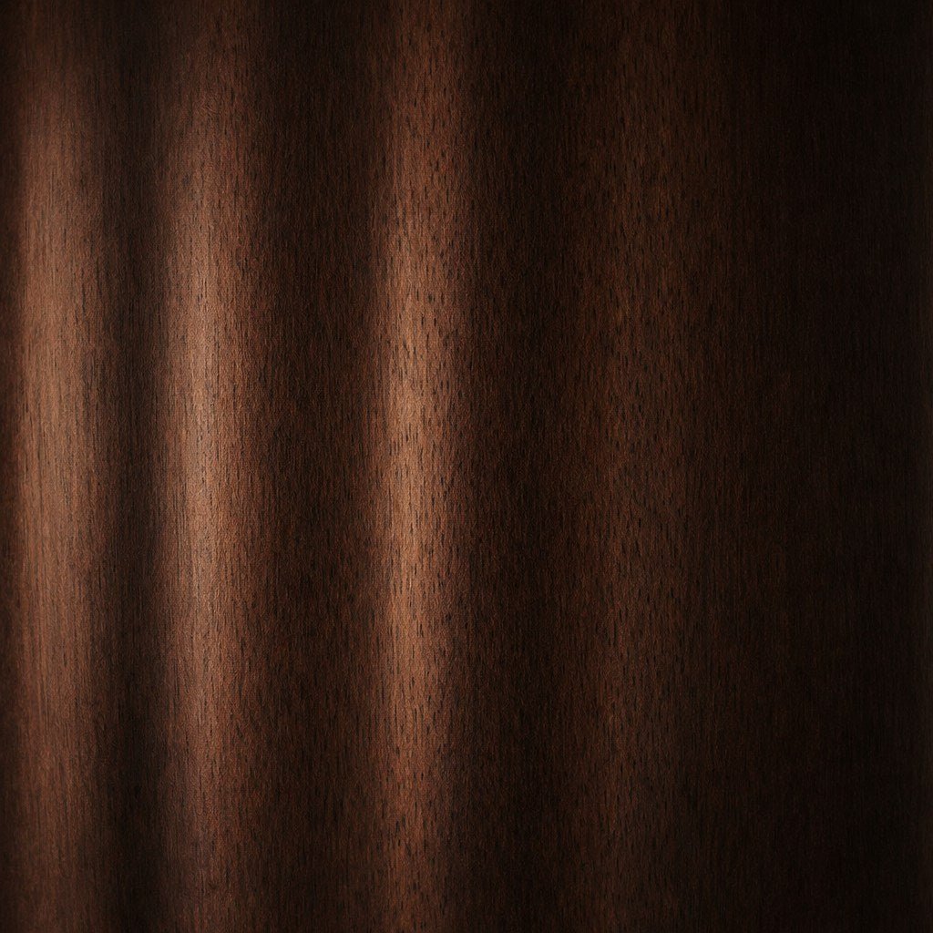 Timo Dark Brown Wood & Glass Cordless Table Lamp