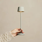Vondel cordless lamp on outdoor covered terrace