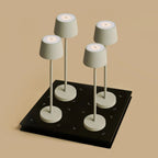 Vondel shadow grey cordless lamp and Amstel Dock Professional Set