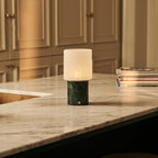 Cuyp marble lamp natural stone unique color nuances
