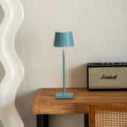 William Amsterdam blue lamp in Scandinavian minimalist interior