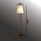 Touw Natural Jute Rope Floor Lamp