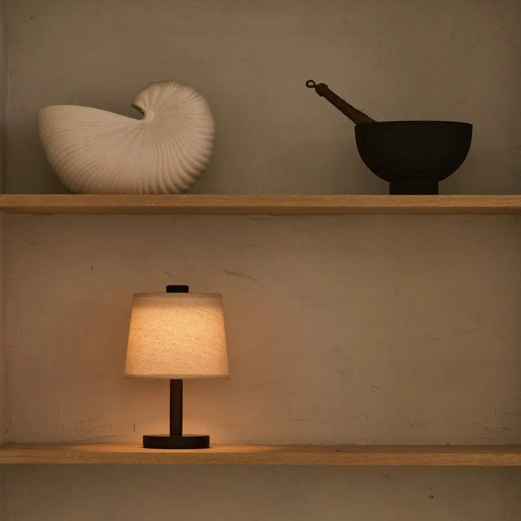 Rover cordless lamp overhead view