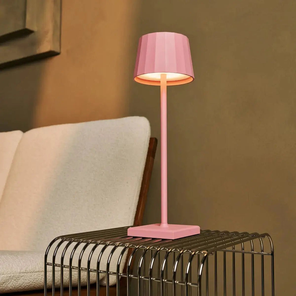 Wouter cordless lamp IP54 rated outdoor terrace use