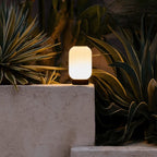 Lilly rechargeable lamp in living room console