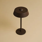 Luca Mocha Brown Metal Cordless Table Lamp