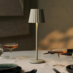 Maya shadow grey lamp in restaurant interior setting