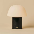 Maes Nero Marquina Marble Rechargeable Table Lamp