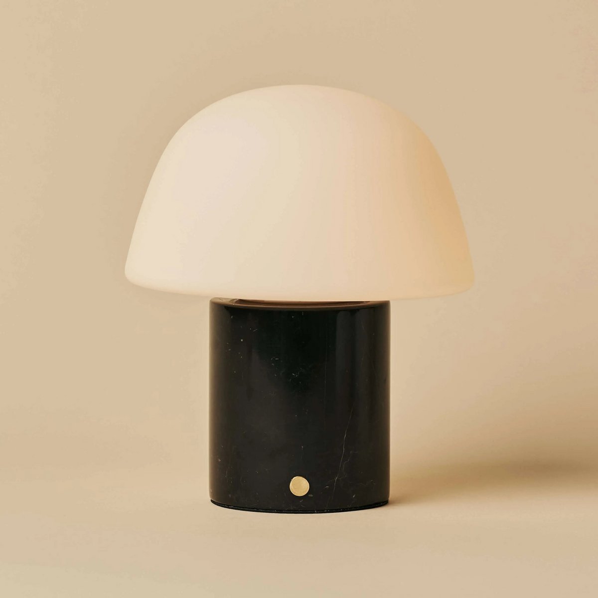 Maes Nero Marquina Marble Rechargeable Table Lamp