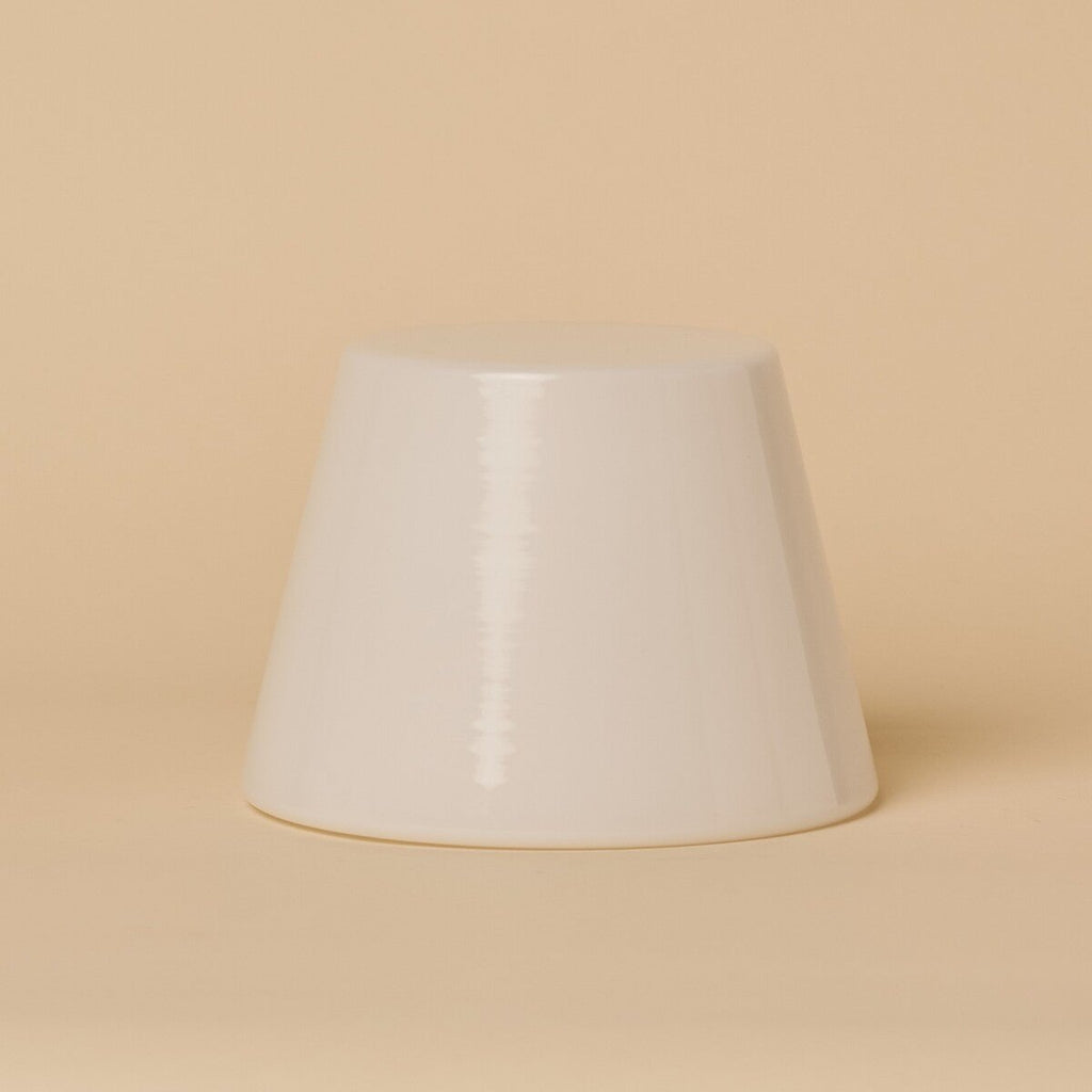 Javi Light Brown Wood & Glass Cordless Table Lamp