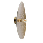 Volle Maan Brass Engraved Iron Wall Lamp