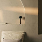 Anton rechargeable lamp touch-dim function close-up