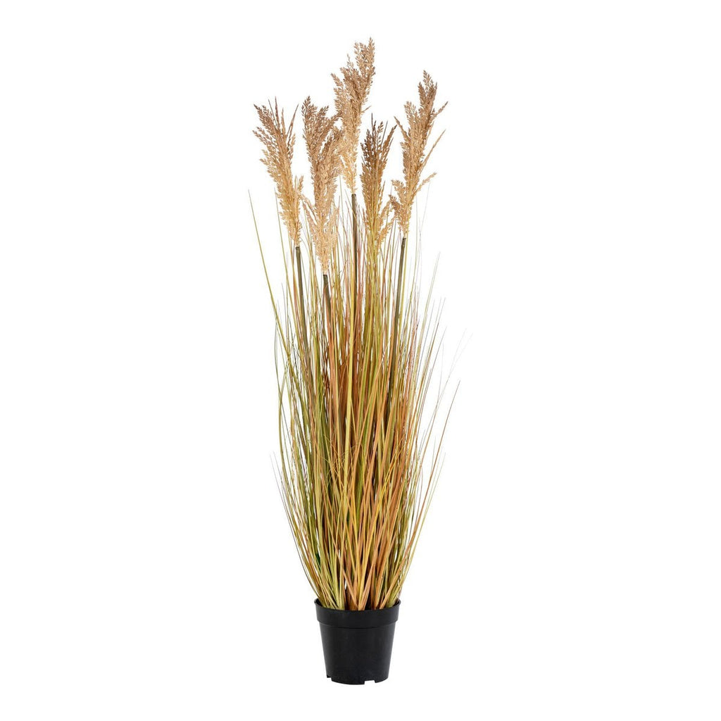 Sorghumgras – Natur, PE-Kunststoff/Polyester, 35x30x110 cm