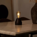 Zavi rechargeable lamp touch-dim close-up