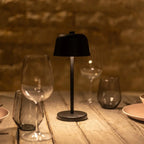 Anton rechargeable table lamp candlelight mode warm glow