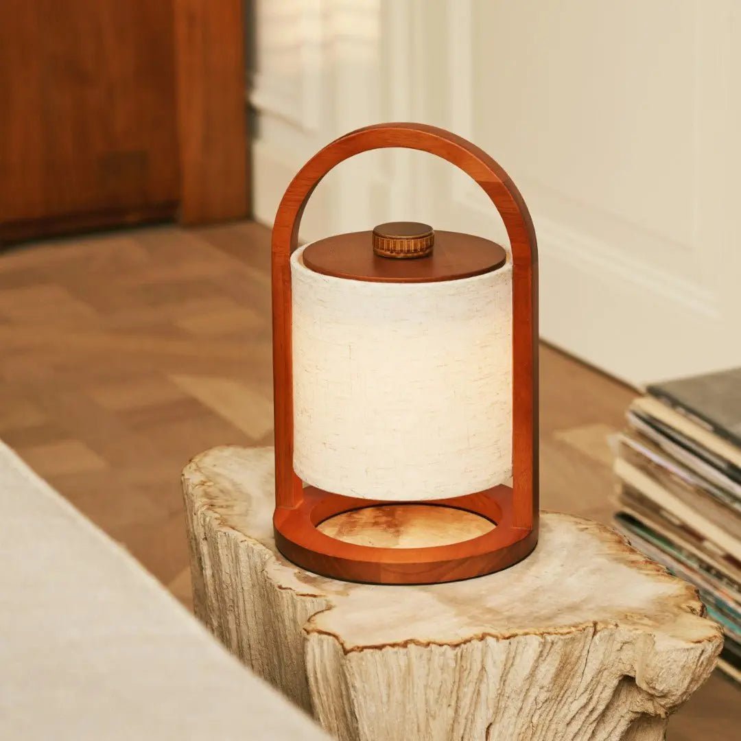 River cordless lamp IP44 rated bathroom setting