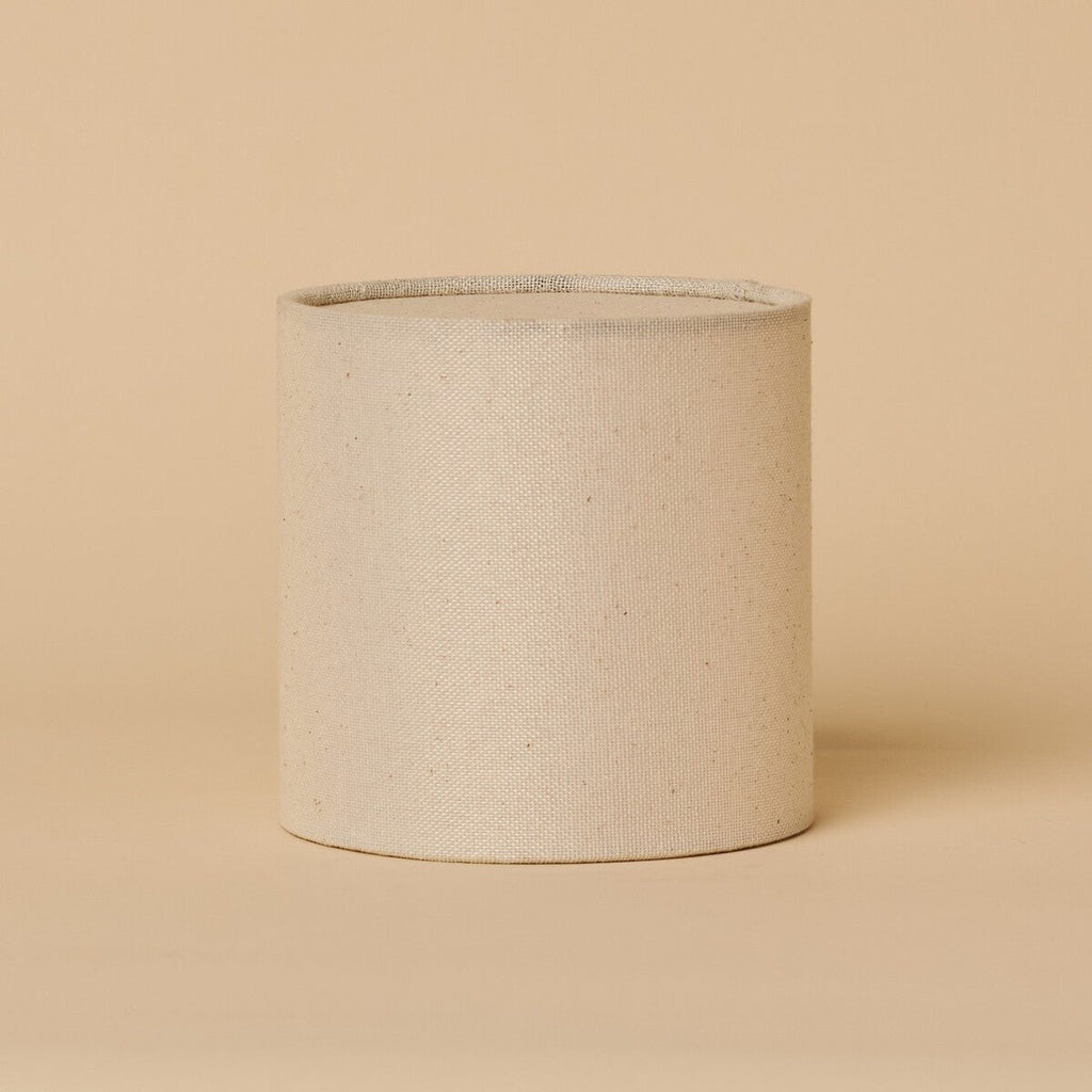 Donnée Dark Brown Wood & Linen Cordless Table Lamp