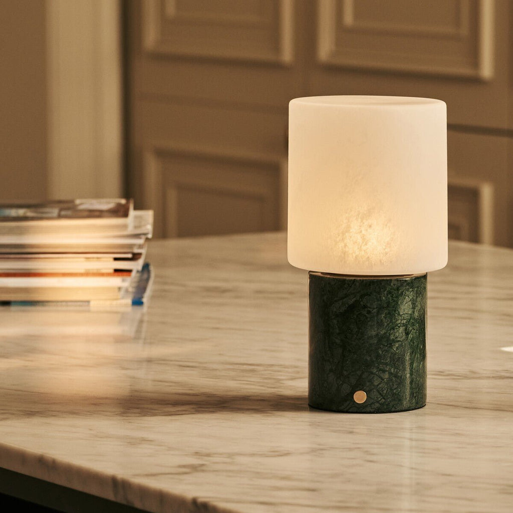 Cuyp rechargeable lamp in living room console