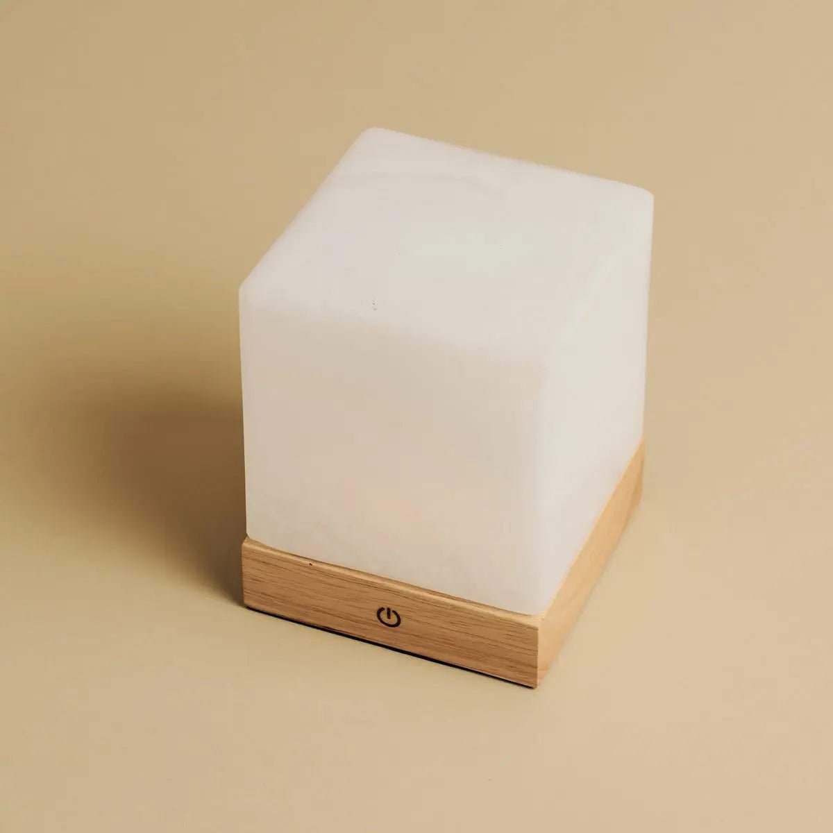 Yce Mini rechargeable lamp warm ambient on shelf