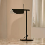 Marcello travertine metal corded Scandinavian table lamp