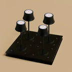 4 De Pijp lamps on Amstel Dock for simultaneous charging