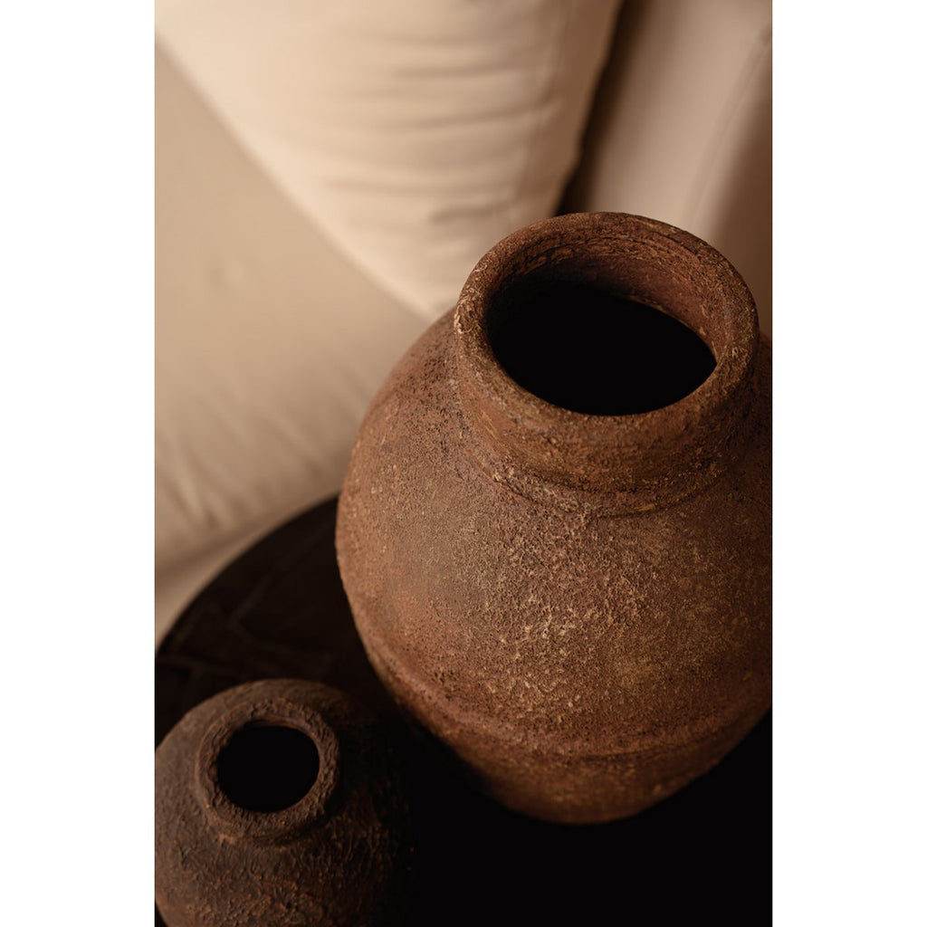 Amphora Rustica Terracotta Vase