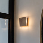 Lane wall lamp detail of mounting hardware