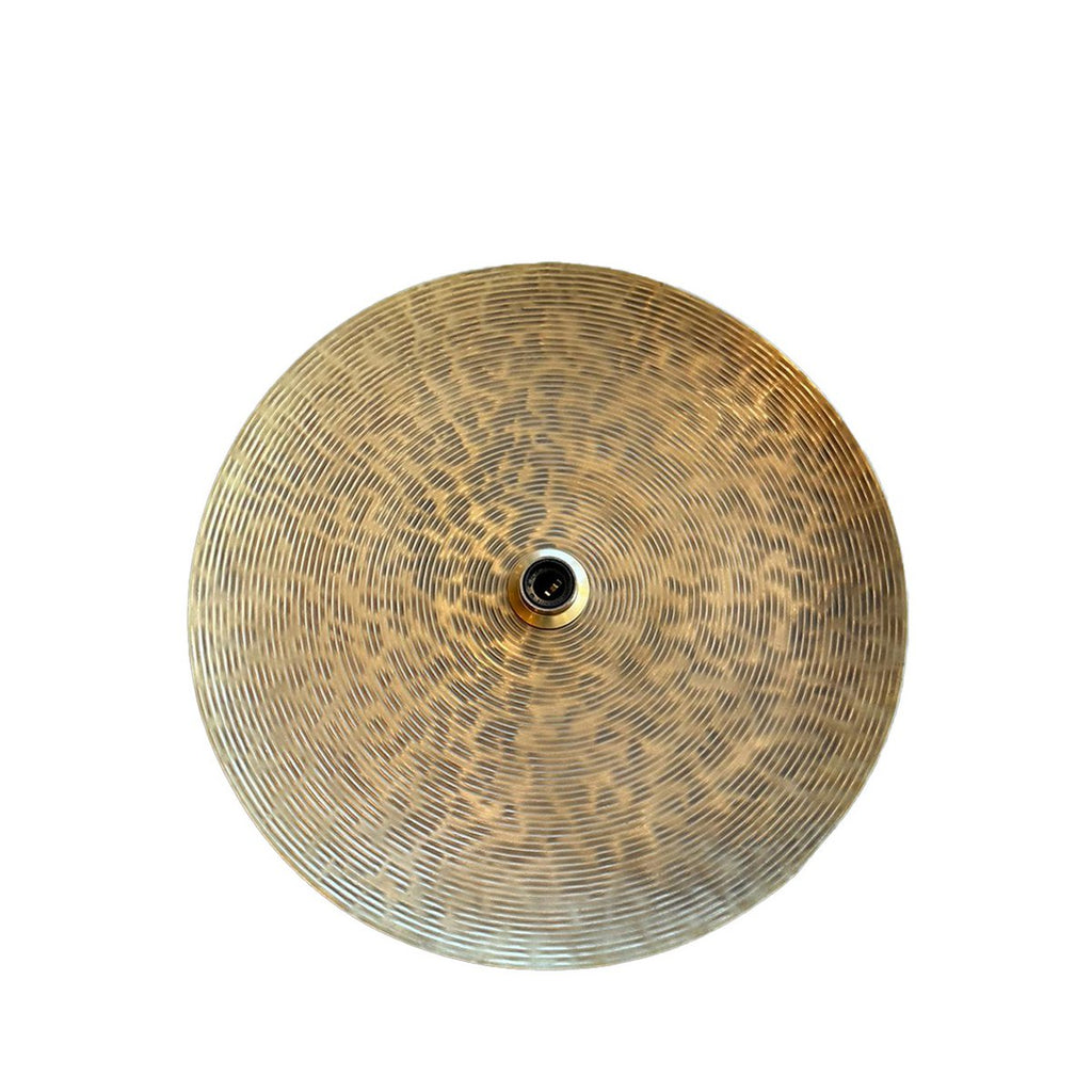 Volle Maan Brass Engraved Iron Wall Lamp