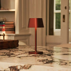 Ava Bronze Metal Rechargeable Touch Table Lamp