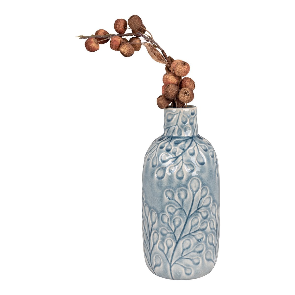 Capri Blue Ceramic Vase