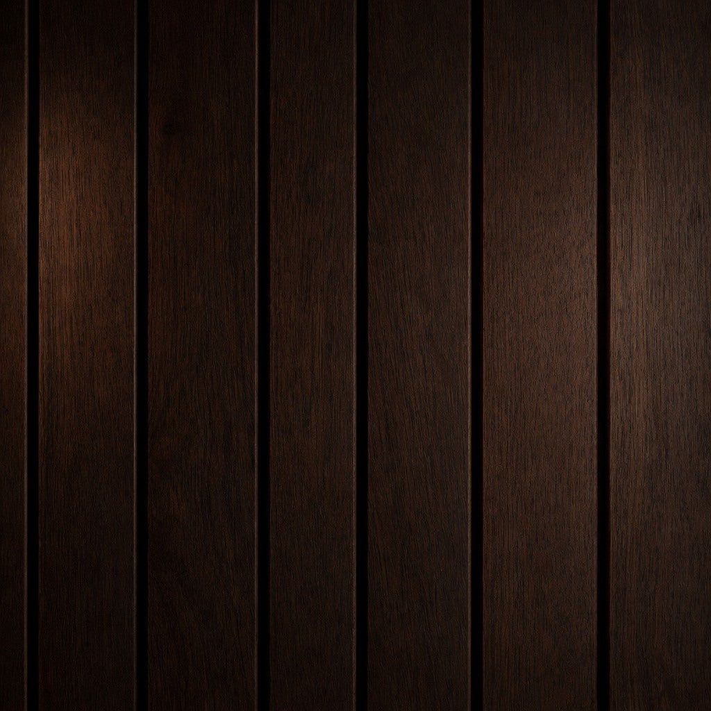 Bianca Dark Brown Wood & Linen Cordless Table Lamp