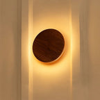 Lou Walnut Cordless Rechargeable Wall Lamp