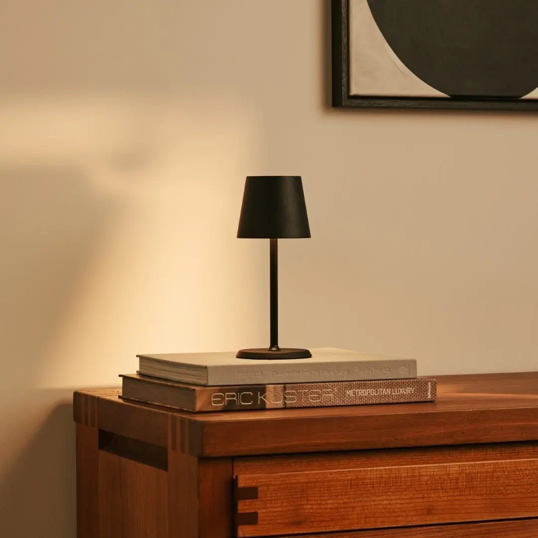 James rechargeable table lamp candlelight mode warm glow