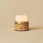 Leo cordless lamp on desk surface