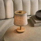 Rover cordless lamp overhead view tall proportions