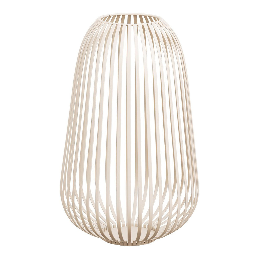 Stoense Beige Metal Open Cage Lantern