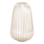 Stoense Beige Metal Open Cage Lantern