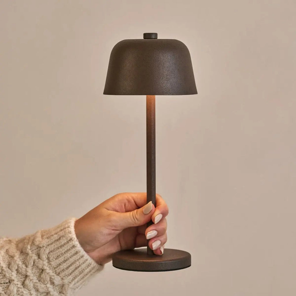 Anton rechargeable lamp full product view on white background