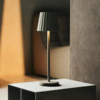 Maya shadow grey portable lamp lifestyle kitchen setting
