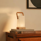 Harper Tower cordless lamp full product view on white background