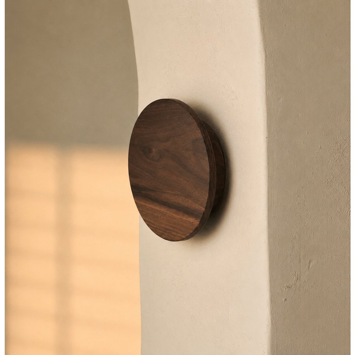 Lou Walnut Cordless Rechargeable Wall Lamp