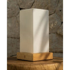 Zayn cordless table lamp full product view on white background
