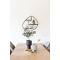 Elba Black Ceramic Plant Pot
