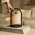 River dark wood lamp task light mode bright functional