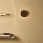 Lou Walnut Cordless Rechargeable Wall Lamp