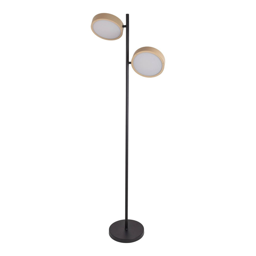Tessa Almond LED Dual-Head Floor Lamp