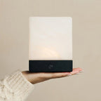Yce Mini cordless lamp overhead view small footprint