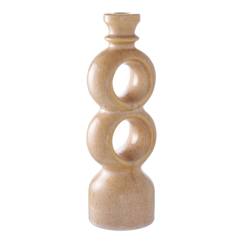 Soren stacked ceramic holder full product view on white background