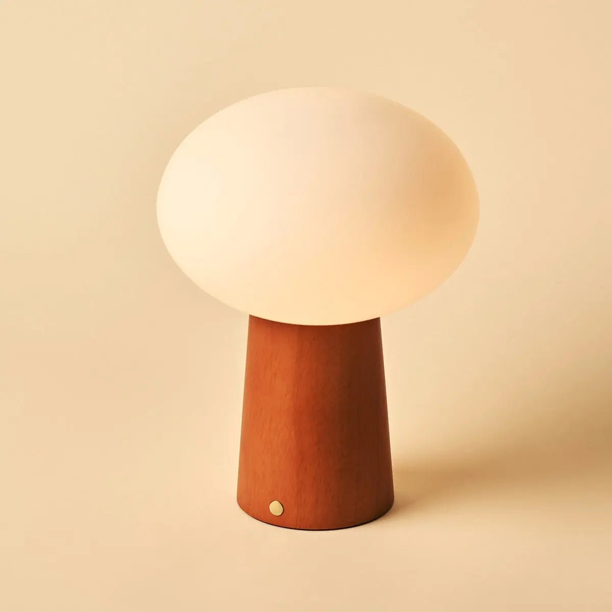 Max wood glass lamp IP44 rated outdoor use