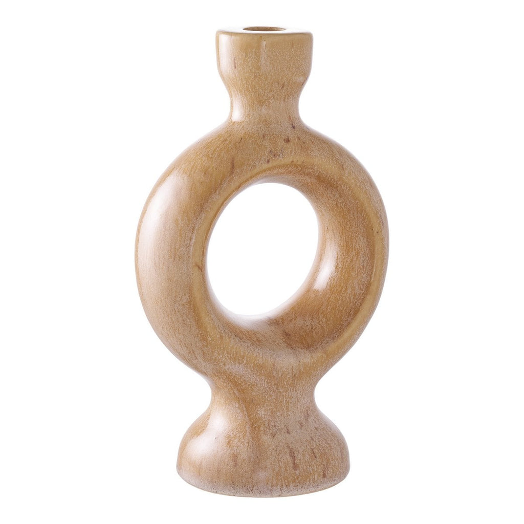Brava rounded ceramic holder full product view on white background